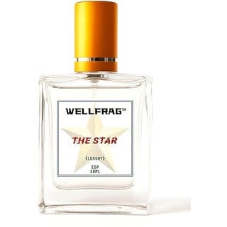 The Star Luxury Eau De Parfum for Men | Premium Long-Lasting Amber Woody Perfume with Saffron, Cedar The Sweet Signature Notes | Bold, Sophisticated & Masculine Fragrance for Office, Date & Special Occasions 30ml