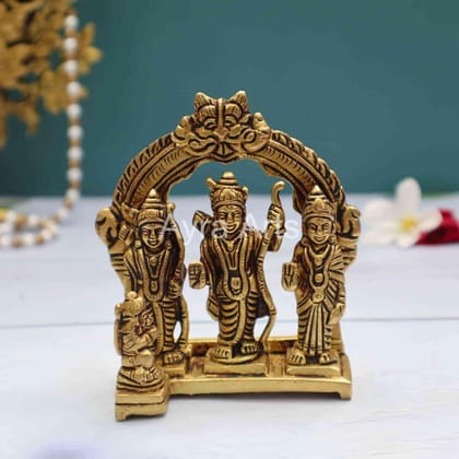 Brass Ram Darbar - 4 Inch Height