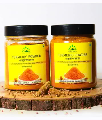 Hillpure Organic 200 gm Haldi (Turmeric) ( Pack of 2 )