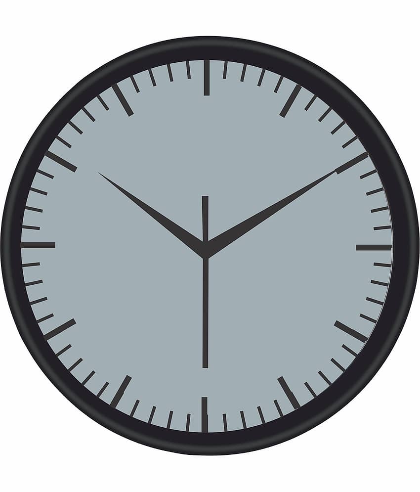 Trendy Homes Circular Analog Wall Clock