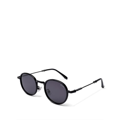 MOONX MOONSHINE S1 – Polarised Classic Round Metal Sunglasses (Unisex)
