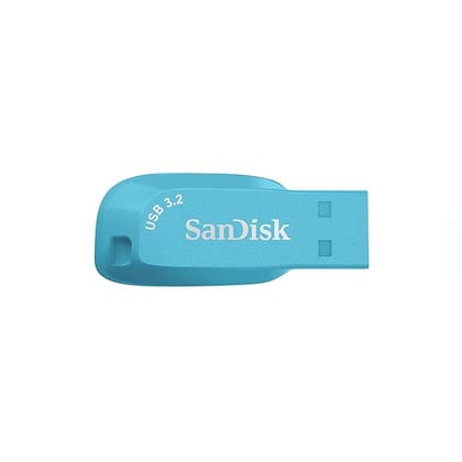 SanDisk Ultra Shift USB Flash Drive 32GB, USB 3.2 Gen 1, Bachelor Button Colour