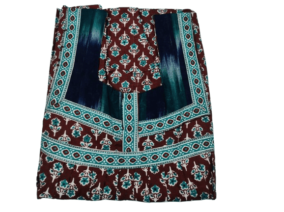 100% Cotton Printed Long Maxi Nighty/Night Gown For Women - Nightwear & Loungewear | Buy online on ZillyBuy