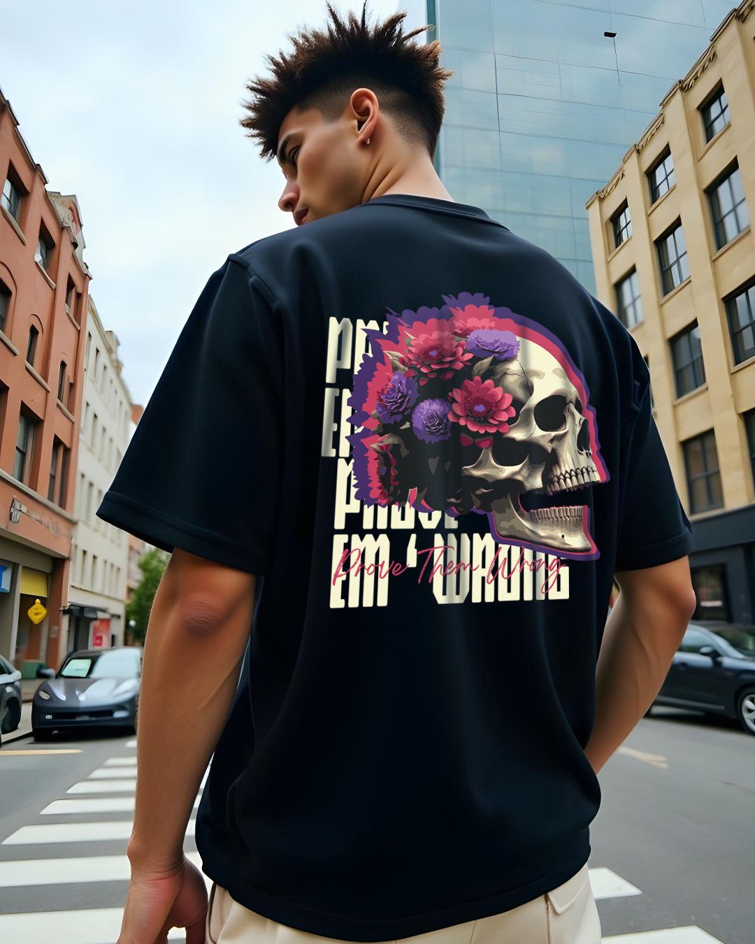 Prove Wrong Oversized Men's Tshirt - XL