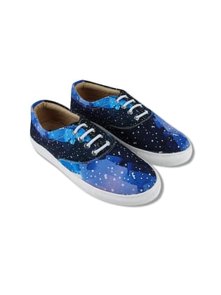 Women Printed Lightweight Canvas Sneakers