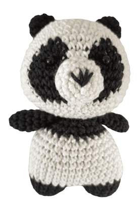 Little Panda Crochet Stuffed Toy