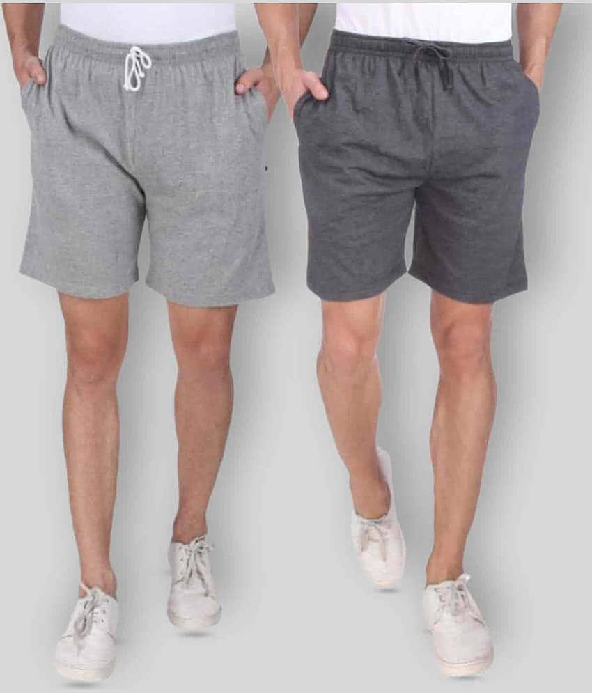 Neo Garments - Multi Cotton Men's Shorts ( Pack of 2 )