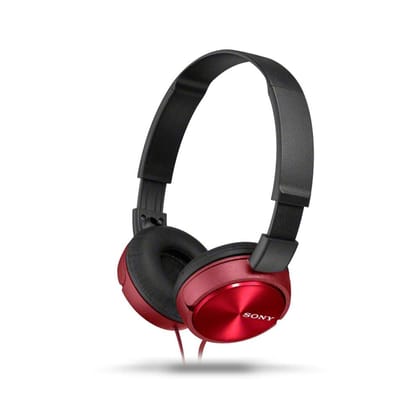 Sony ZX Series MDR-ZX310AP Headband Stereo Headset -Red Red / S