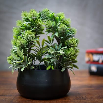Craftlayout Metal Planter With Black Finish 3.2 Inch