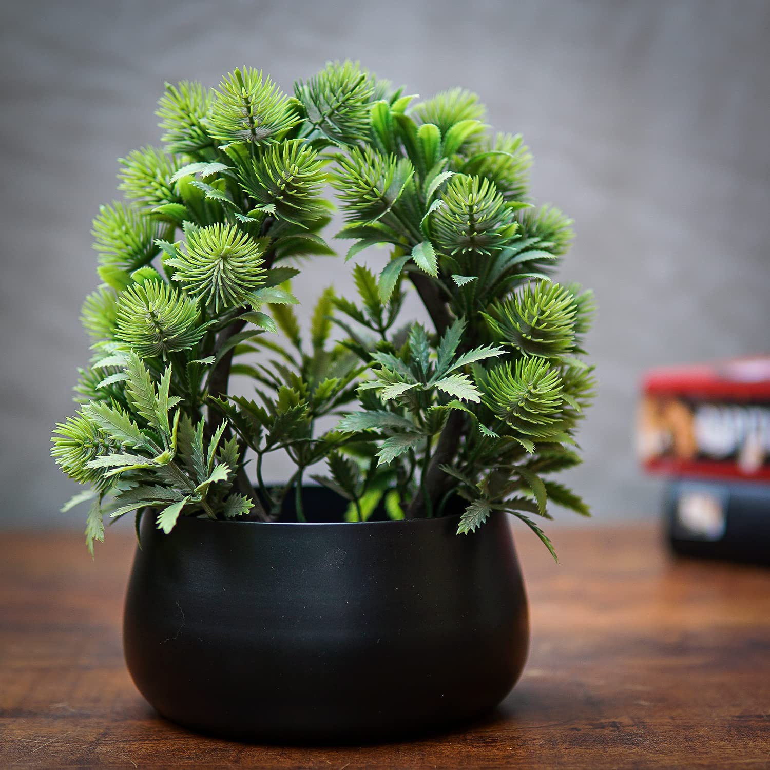 Craftlayout Metal Planter With Black Finish 3.2 Inch
