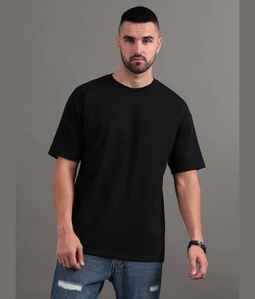 Paul Street Pack of 1 100% Cotton Slim Fit Men's T-Shirt ( Black )