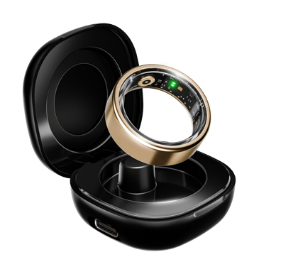 boAt  Smart Ring Active |Smart Ring with Stainless Steel Design, 90% Lighter, Health Monitoring, Magnetic Charging Case HME boAt  Smart Ring Active |Smart Ring with Stainless Steel Design, 90% Lighter, Health Monitoring, Magnetic Charging Case HME - Midn