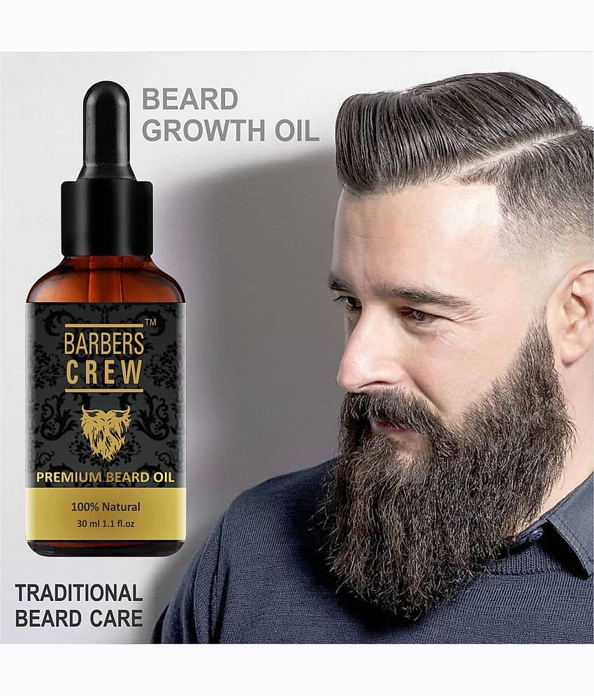 Barbers Crew - 30mL Growth Increasing Beard Oil (Pack of 1)