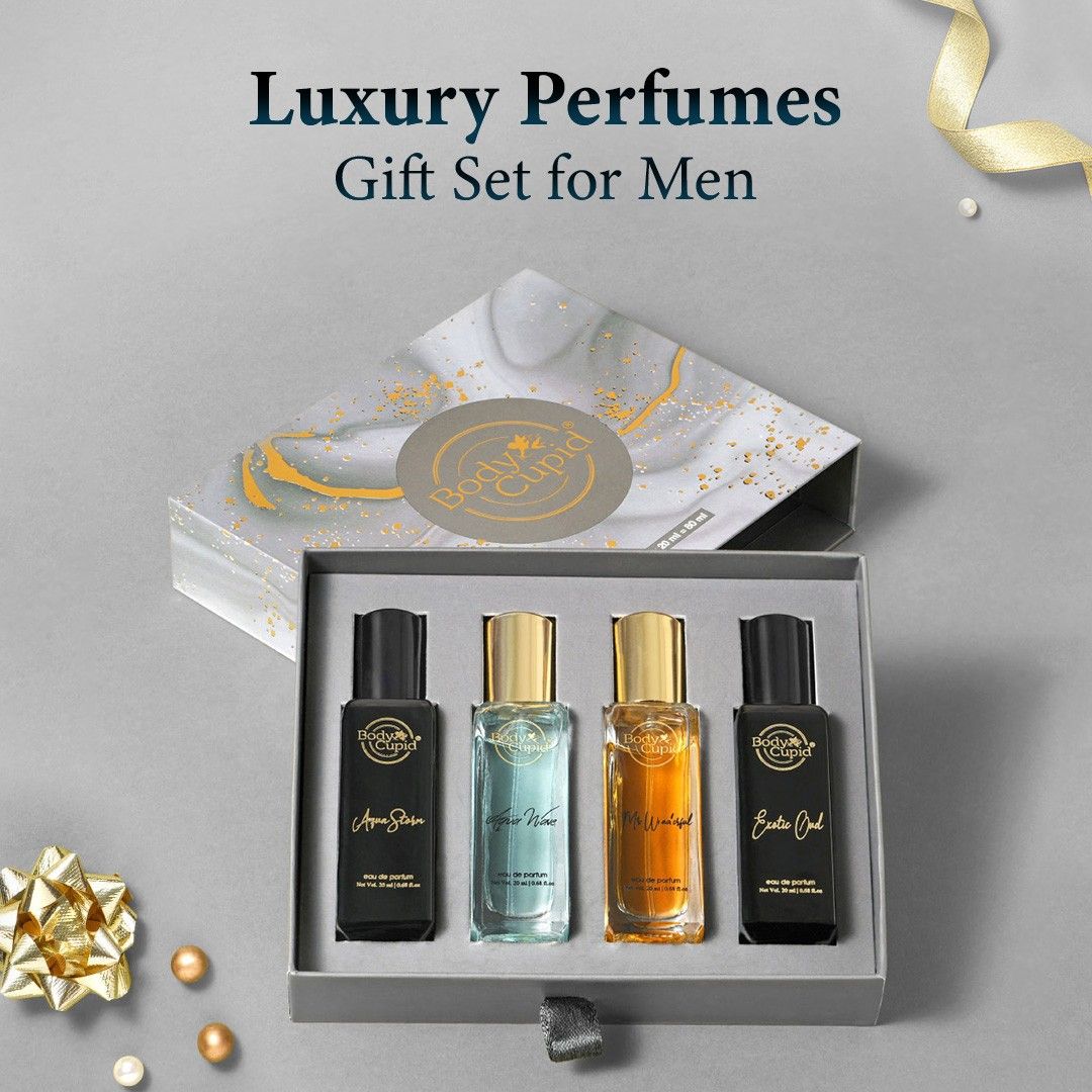 Body Cupid Luxury Perfume Gift Set For Men - 4X20 ml
