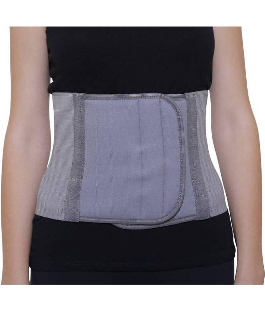 Medtrix Abdominal Belt Waist Support Back Support Grey - S Abdominal Support S