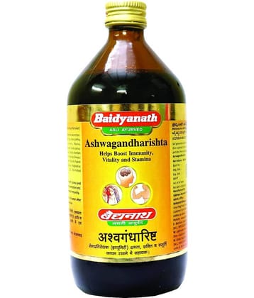 Baidyanath Ashwagandharishta Liquid 220 ml Pack Of 2
