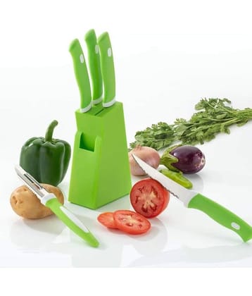 Analog kitchenware Utility Knife 5 Pcs with Stand