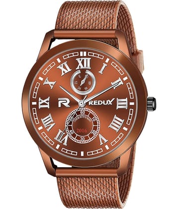 Redux - Brown Plastic Analog Men's Watch