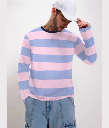 The Dry State Pack of 1 Cotton Slim Fit Striped Full Sleeves Men's Polo T Shirt ( Multicolor )