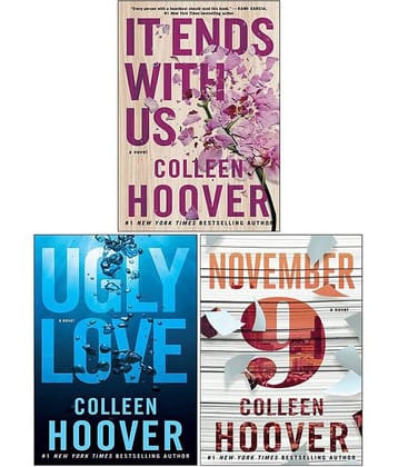 November 9 + It Ends With Us + Ugly Love: Colleen Hoover 3 Books Set (English, Paperback)