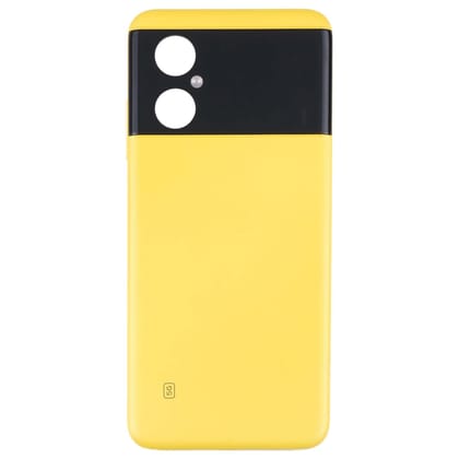 Back Panel Housing Body for Poco M4 5G Yellow