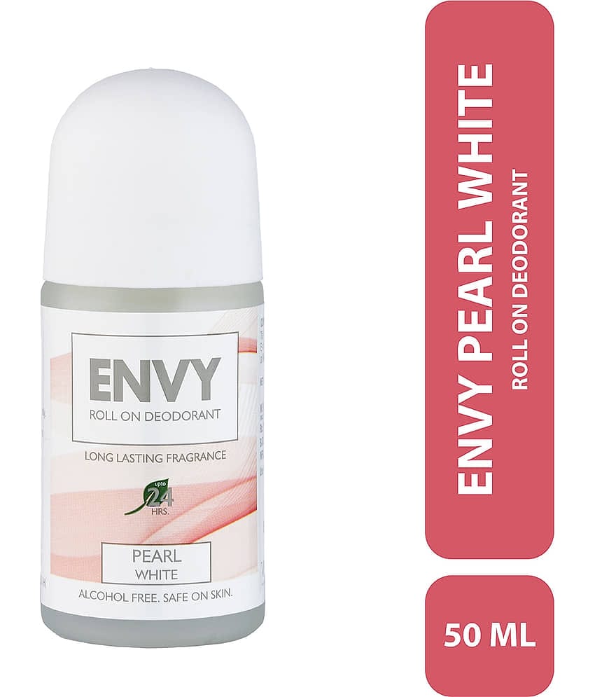 ENVY Pearl White Long lasting Deodorant Roll-on 50 ml (pack of 1)