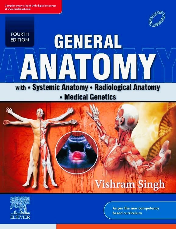 General Anatomy with Systemic Anatomy, Radiological Anatomy, Medical Genetics, 4e