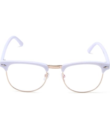 Bayberry White Square Sunglasses ( Pack of 1 )