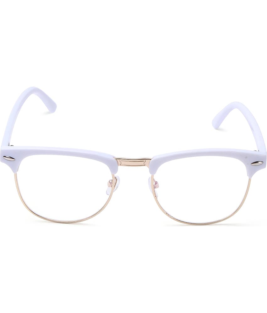 Bayberry White Square Sunglasses ( Pack of 1 )