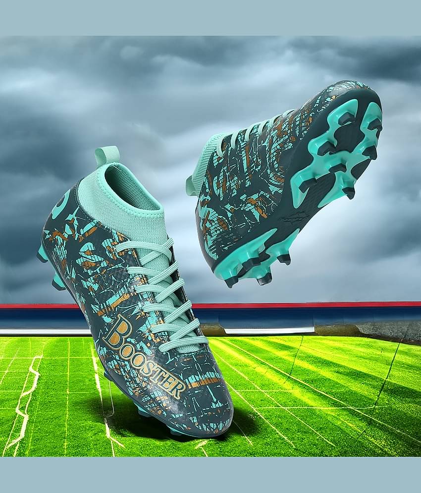 Aivin Booster Green Football Shoes