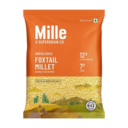 MILLE GRAINS FOXTAIL MILLET MILLE GRAINS FOXTAIL MILLET