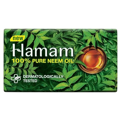 Hamam Bathing Soap Neem Tulsi & Aloe Vera 100g