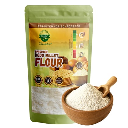Danodia Foods Sprouted Kodo Millet Flour, 950 gm