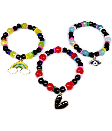DAIVYA WELLNESS - Multicolor Bracelet ( Pack of 3 )