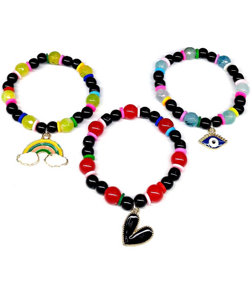 DAIVYA WELLNESS - Multicolor Bracelet ( Pack of 3 )