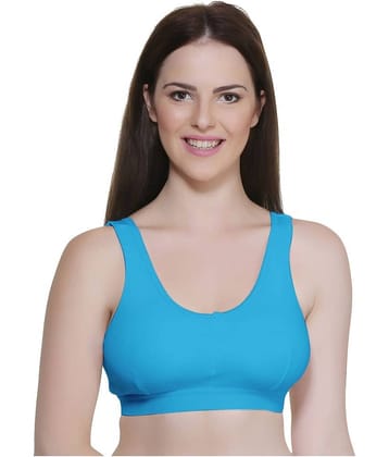 TCG Cotton Lycra Non Padded Women's Air Bra ( Green )