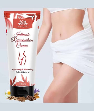 Intimify Intimate Rejuvenating Cream, Vaginal Tightening, Vagina Whitening Cream, 50 gms
