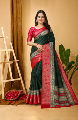 Dola Silk Saree Party Wear