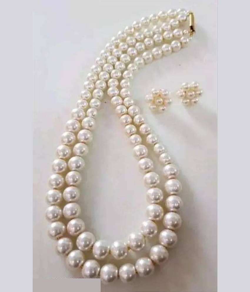 Samridhi DC Silver Alloy Necklace Set ( Pack of 1 )