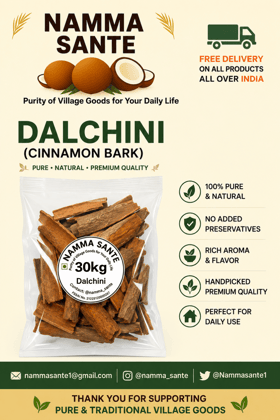 Dalchini, Cinnamon Bark, Tvak, Dalchini Chhal, Cinnamon Spice 30kg