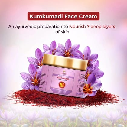 KUMKUMADI FACE CREAM: AN AYURVEDIC SOLUTION FOR MODERN RADIANT REVITALIZED SKIN-100 gm / in