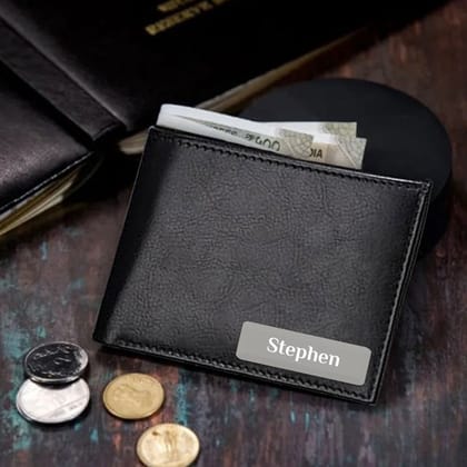 Personalized Wallet, Pen & Opener Keychain Set - Gifts for him