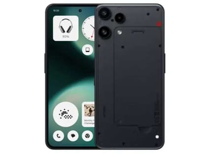 Nothing Phone 3a Lite 5G Smartphone (8GB, 256GB Storage), 43.66 cm (17.19 cm) Full HD+ Display, 50MP + 8MP + 2MP, 16MP Front Camera - Black