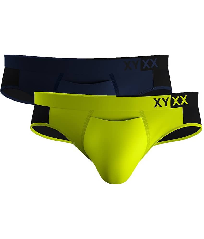 XYXX Pack of 2 Modal Briefs For Men's ( Multicolor )