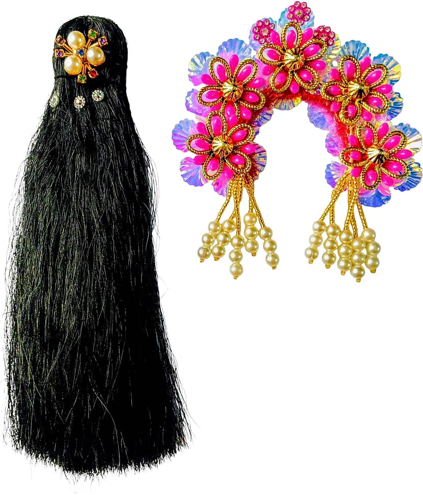 Cherry Tree Durga Mata Pink Plastic Jewellery ( Pack of 1 )