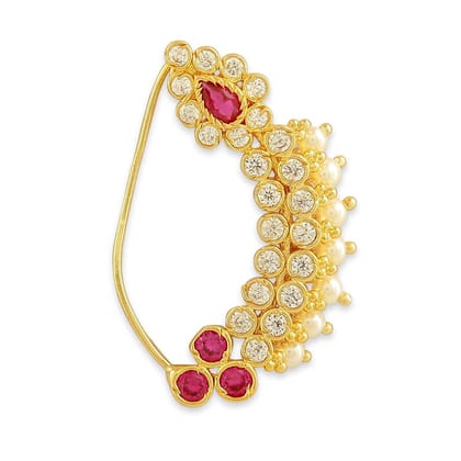 Traditional Gold Plated AD Banu Nath