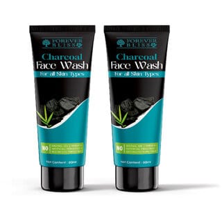 Forever bliss Charcoal Face Wash with Activated Charcoal for Oil Control For Healthy Glowing skin Suitable for All Ski Forever bliss Charcoal Face Wash with Activated Charcoal for Oil Control For Healthy Glowing skin Suitable for All Ski