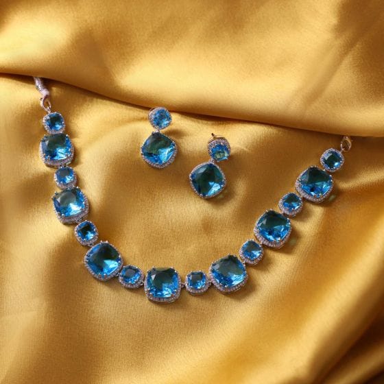 Gossip Aqua Splendour Necklace Set