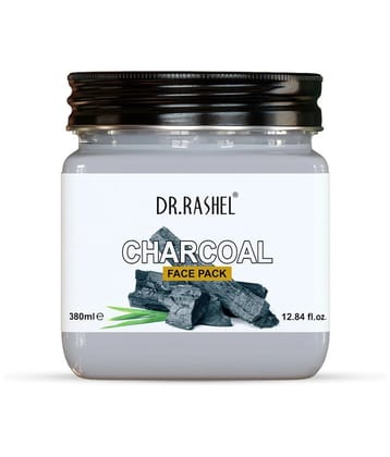 DR.RASHEL Charcoal Face Pack for Deep Cleansing (380 ml) | Pack of 1