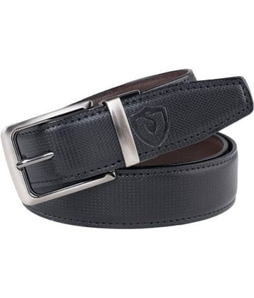 Keviv Black Leather Casual Belt